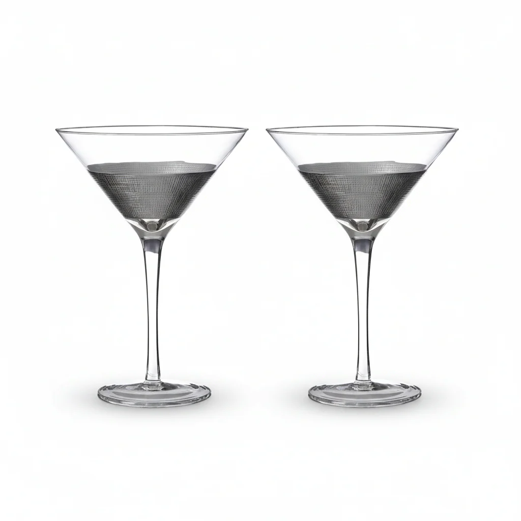 Set Of Two Apollo Cocktail Glasses