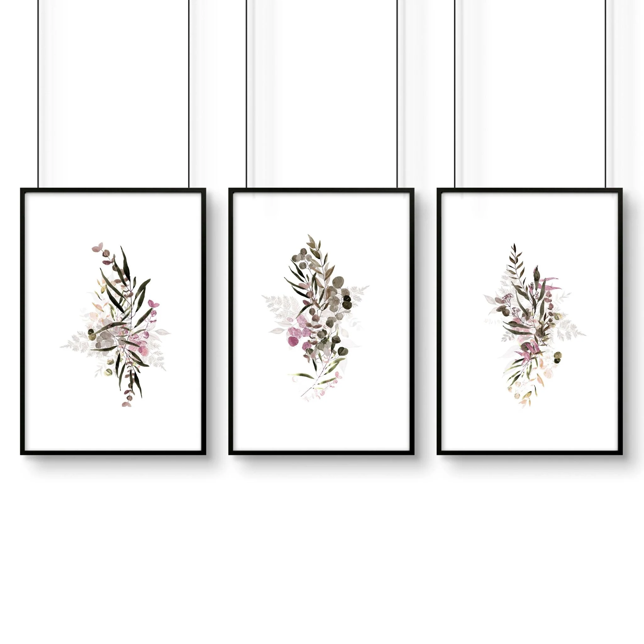 Artwork for kitchens | set of 3 Boho Chic wall art prints - Image 6