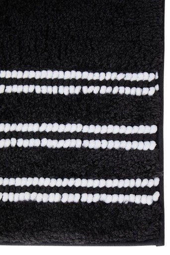 Soak Large Charcoal Grey Bath Mat - Image 3