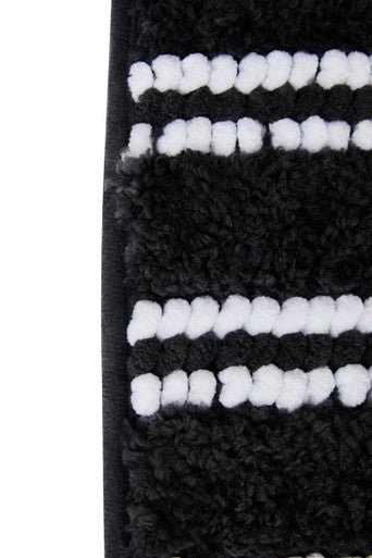 Soak Large Charcoal Grey Bath Mat - Image 6
