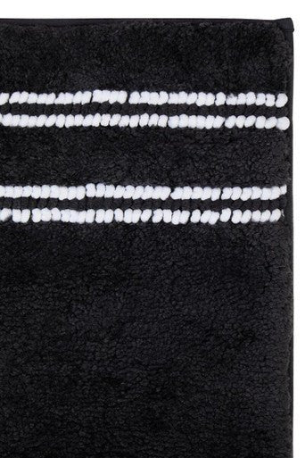 Soak Small Charcoal Grey Bath Mat - Image 3