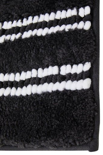 Soak Small Charcoal Grey Bath Mat - Image 4