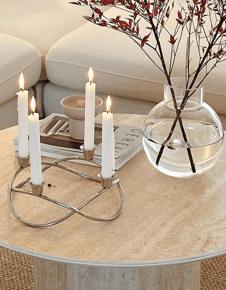 Solveig Marble Round Coffee Table - Image 11