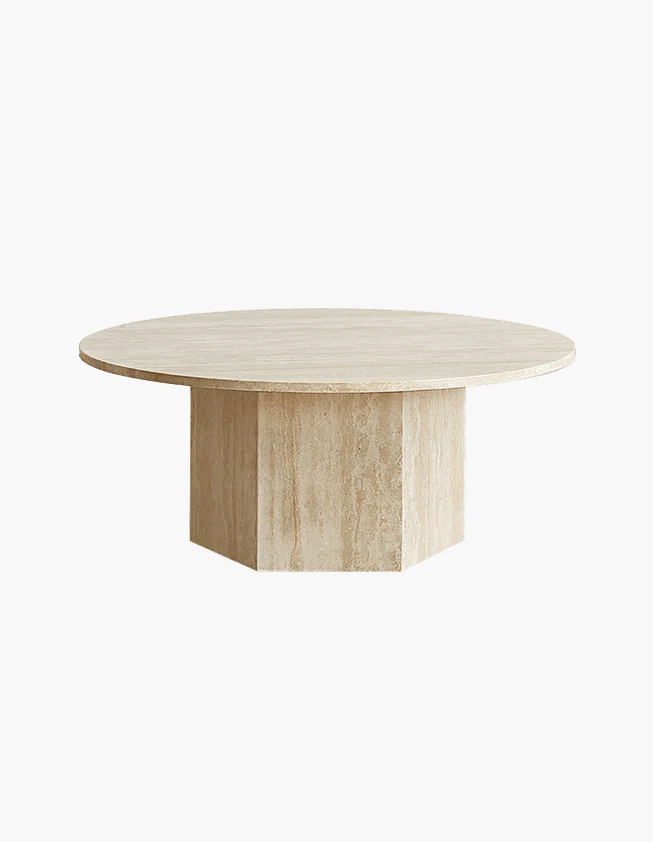 Solveig Marble Round Coffee Table - Image 14