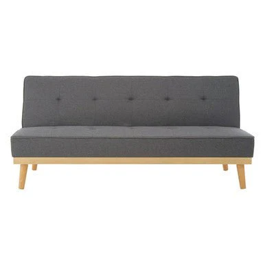 Stockholm 3 Seat Grey Sofa Bed - Image 13
