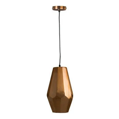 Stockholm Aluminium Copper Finish Small Pendant Light - Image 5