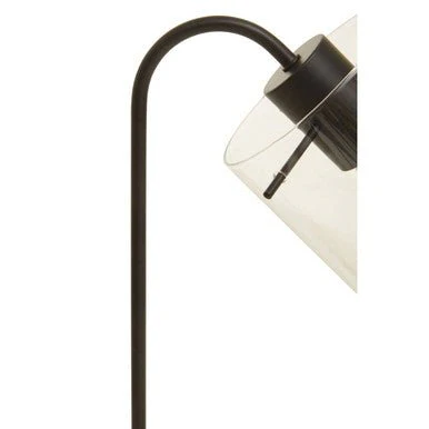 Stockholm Matte Black Curved Table Lamp - Image 9