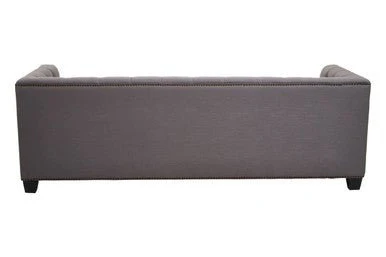 Surina 3 Seat Grey Fabric Sofa - Image 9