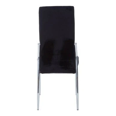 Tamzin Black Velvet High Back Dining Chair - Image 8