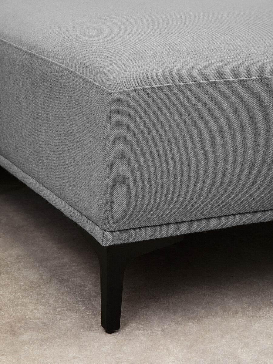 Toulon 3 Seat Grey Fabric Right Chaise Sofa - Image 11