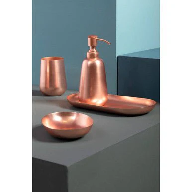 Traze Copper Finish Soap Dish - Image 8