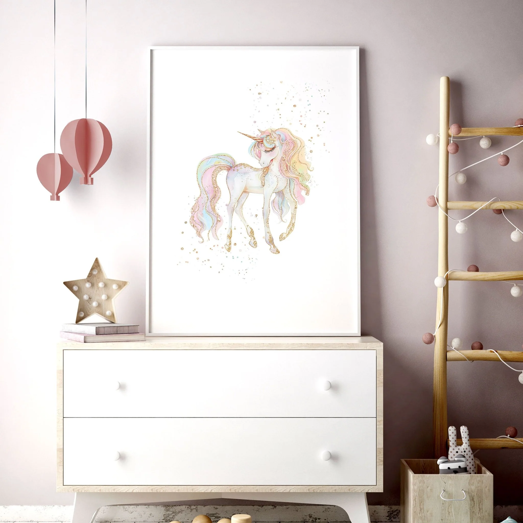 Unicorn Wall Art | Set of 3 wall art prints - Image 9