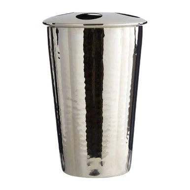 Vaco Hammered Bathroom Nickel Finish Toothbrush Holder - Image 9