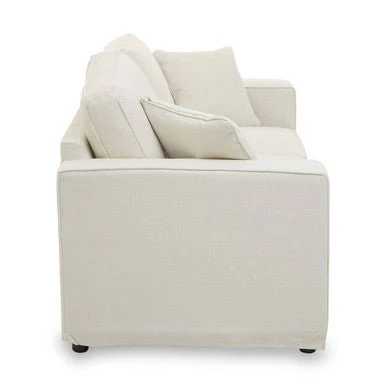 Valensole 2 Seat Cream Fabric Sofa - Image 8