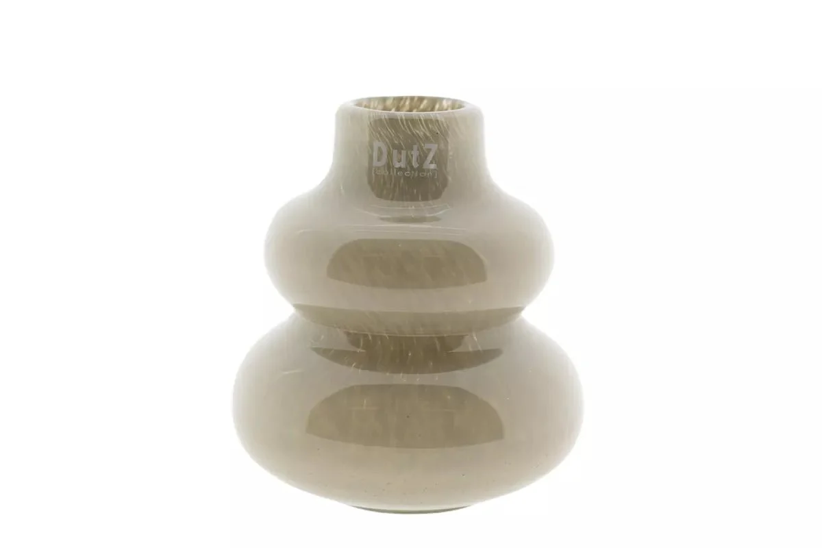 VASE SKRZYSZOW S- H16 D14 cm - TAUPE - Image 2