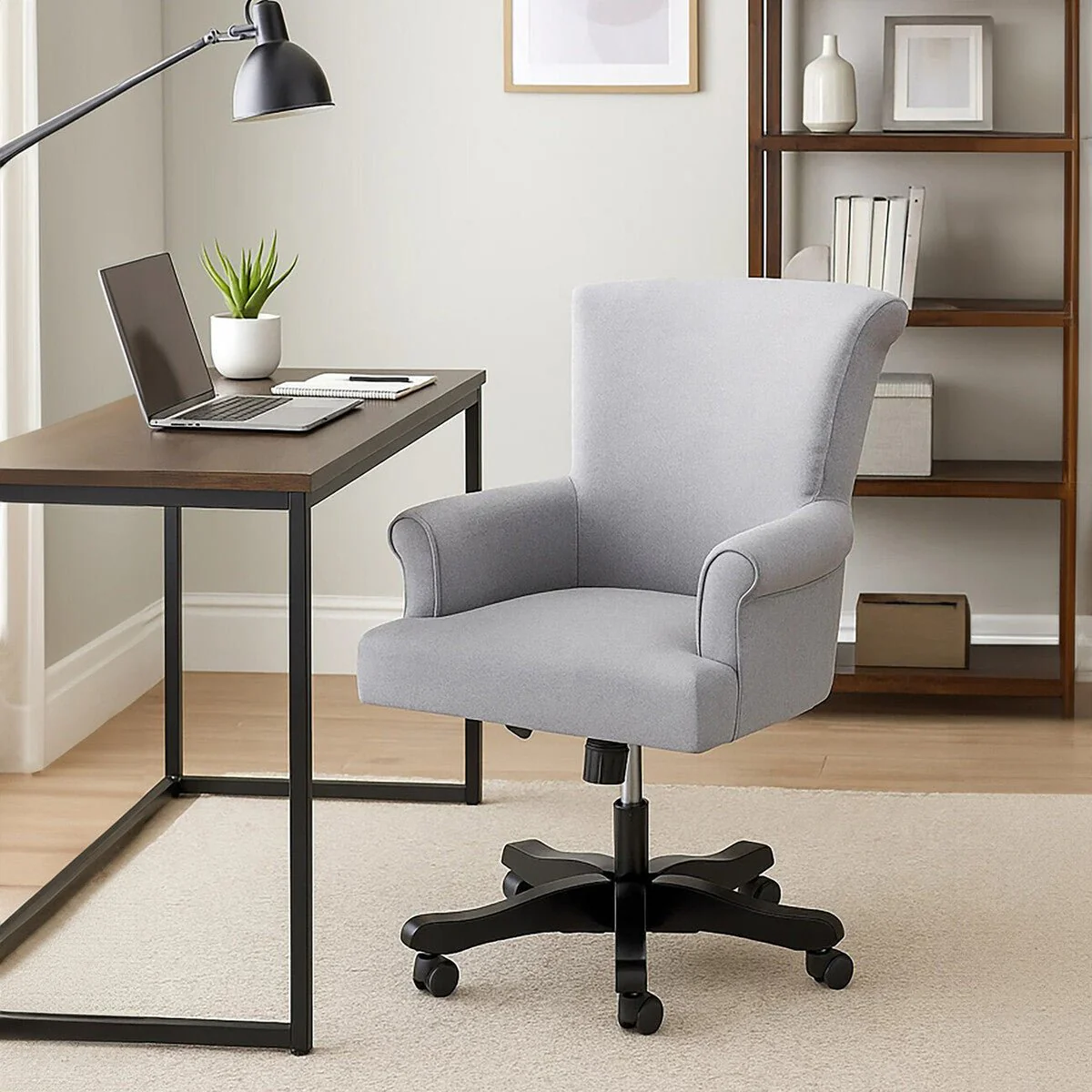 Walford Grey Home Office Chair - Image 6