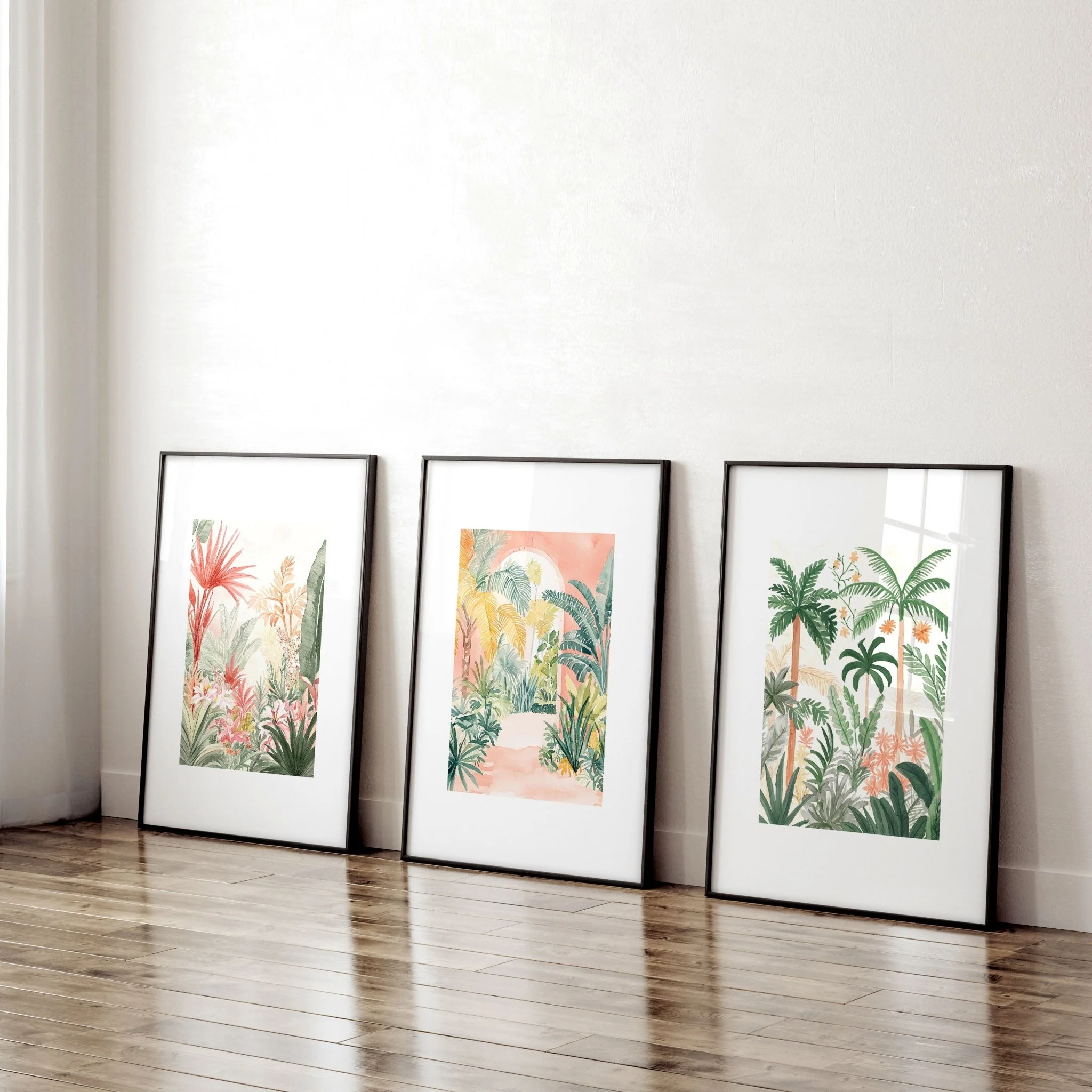 Wall Art Pictures | Set of 3 Beach Decor Wall art Prints - Image 3