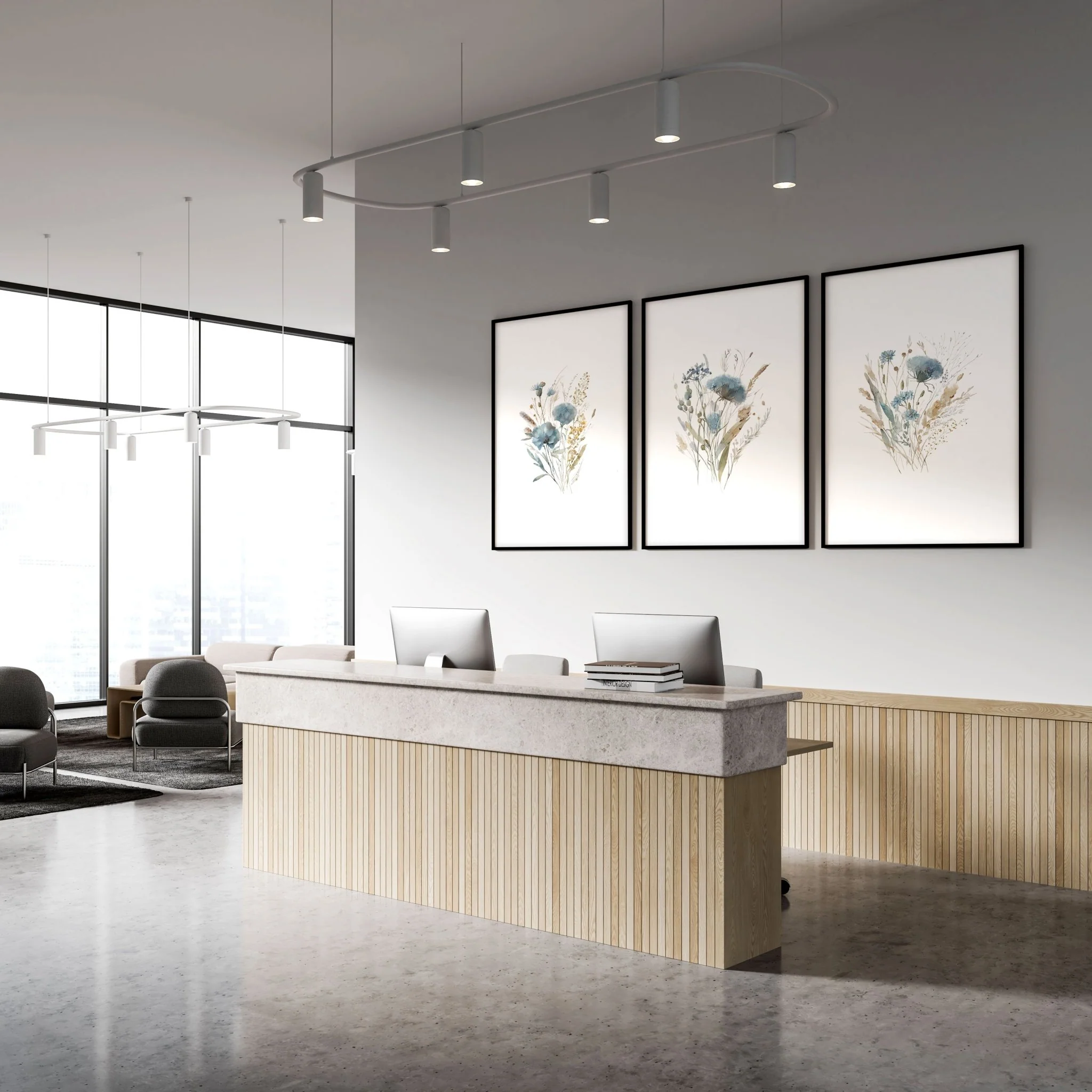 Wall Art Sets | Set of 3 Botanical Wall art Prints - Image 4