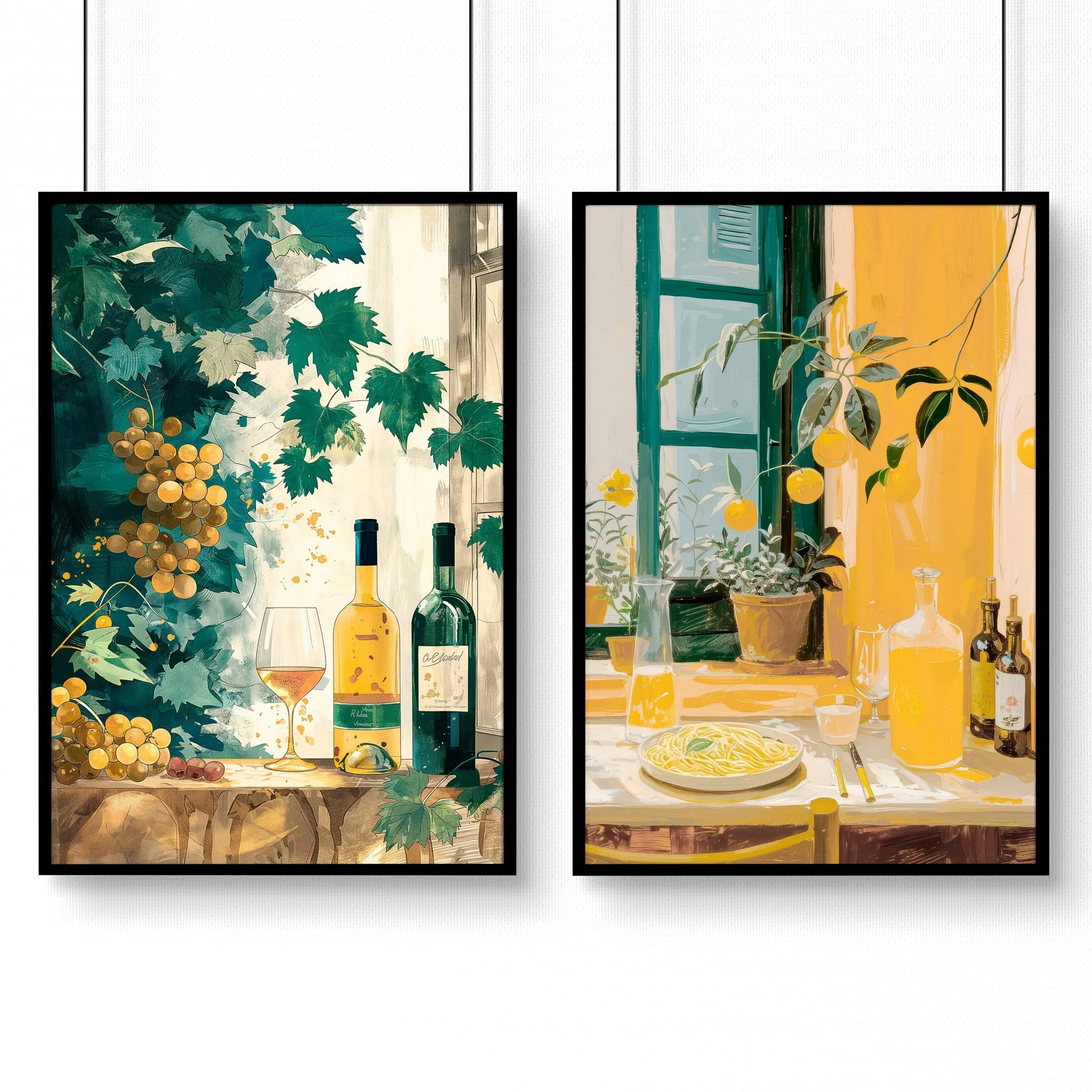 Wall Canvas | Set of 2 Italian Lifestyle Wall art Prints - Image 10