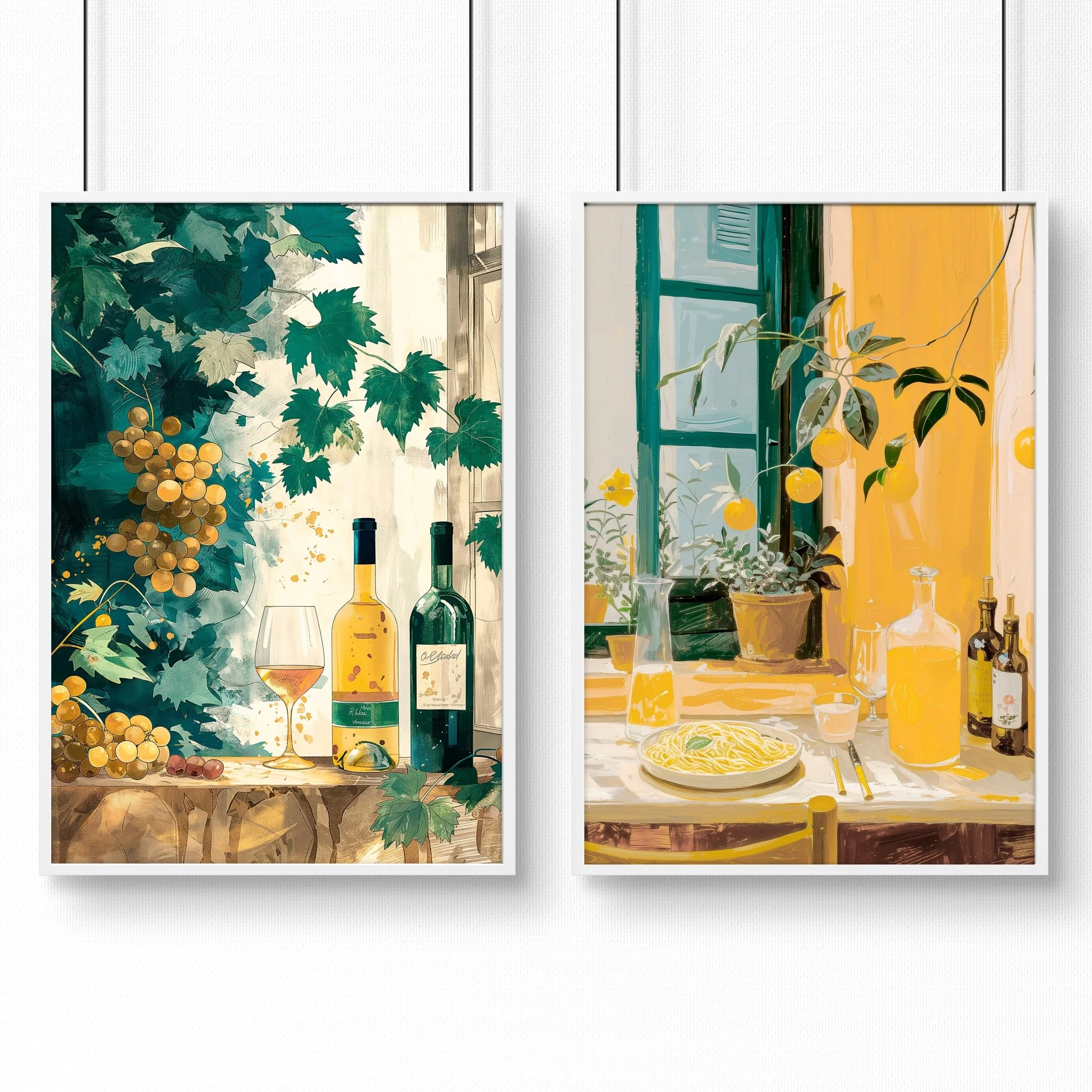 Wall Canvas | Set of 2 Italian Lifestyle Wall art Prints - Image 12