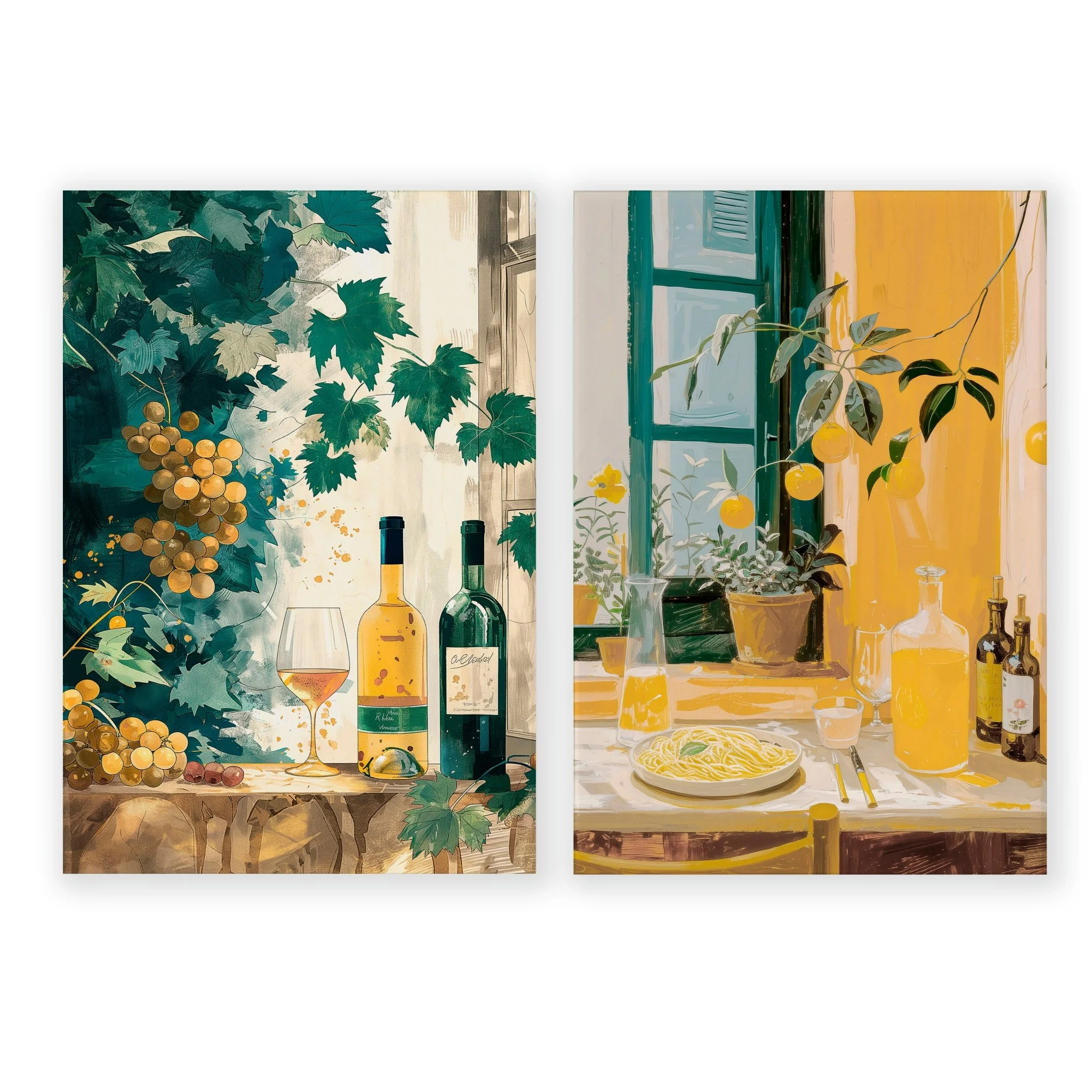 Wall Canvas | Set of 2 Italian Lifestyle Wall art Prints - Image 13
