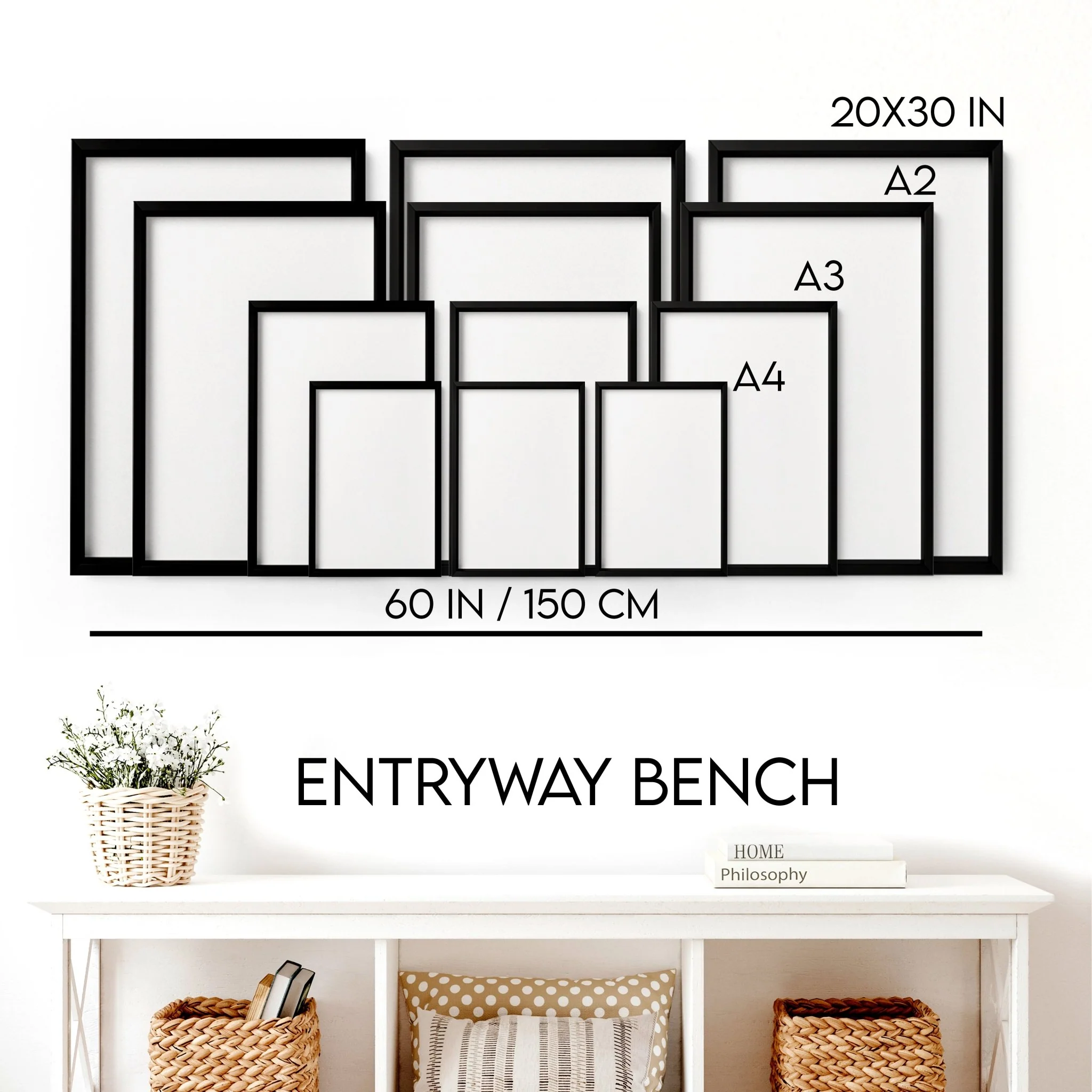 Wall Canvases For Living Room | Set of 3 Moroccan Inspired Wall art Prints - Image 20