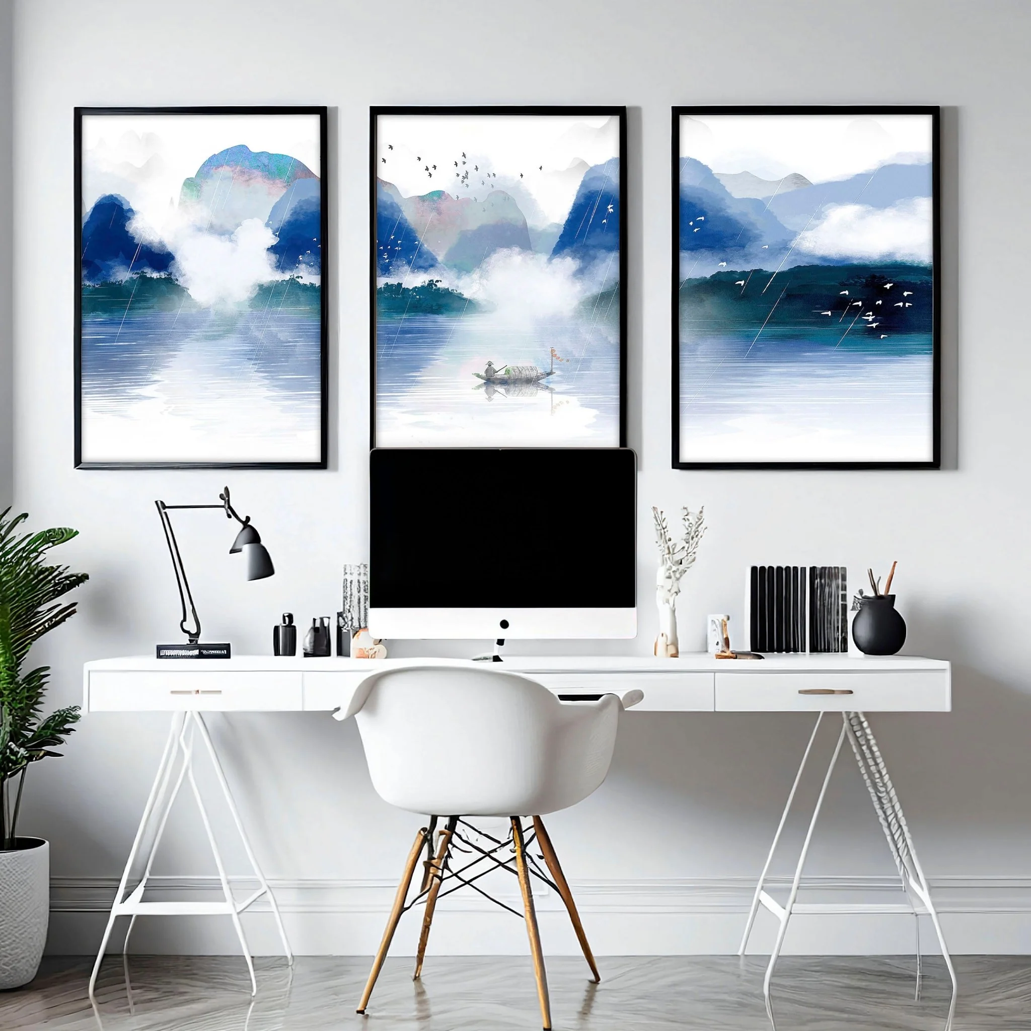 Wall decorations office | set of 3 wall art prints - Image 2