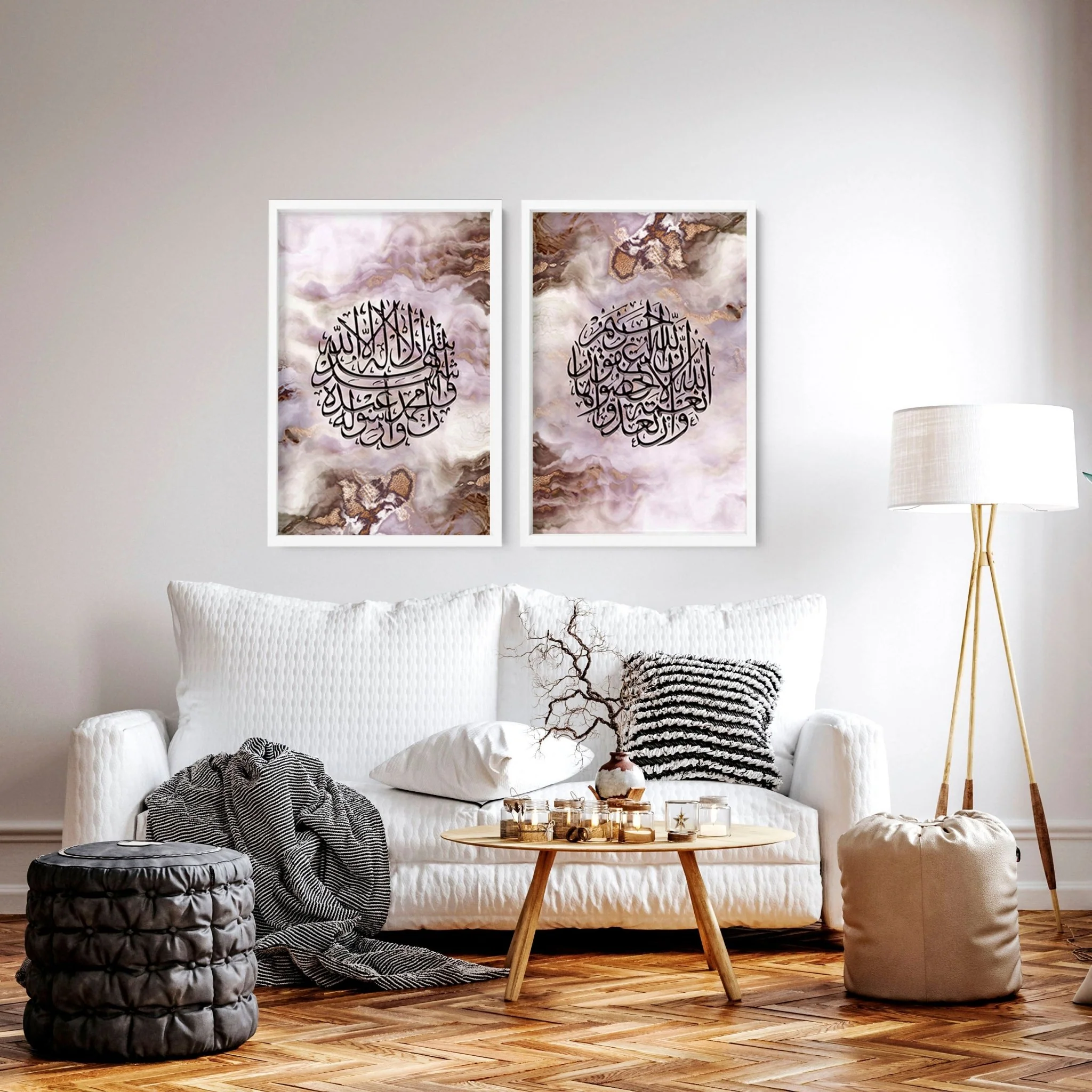 Wall frames Islamic | Set of 2 wall art prints - Image 3