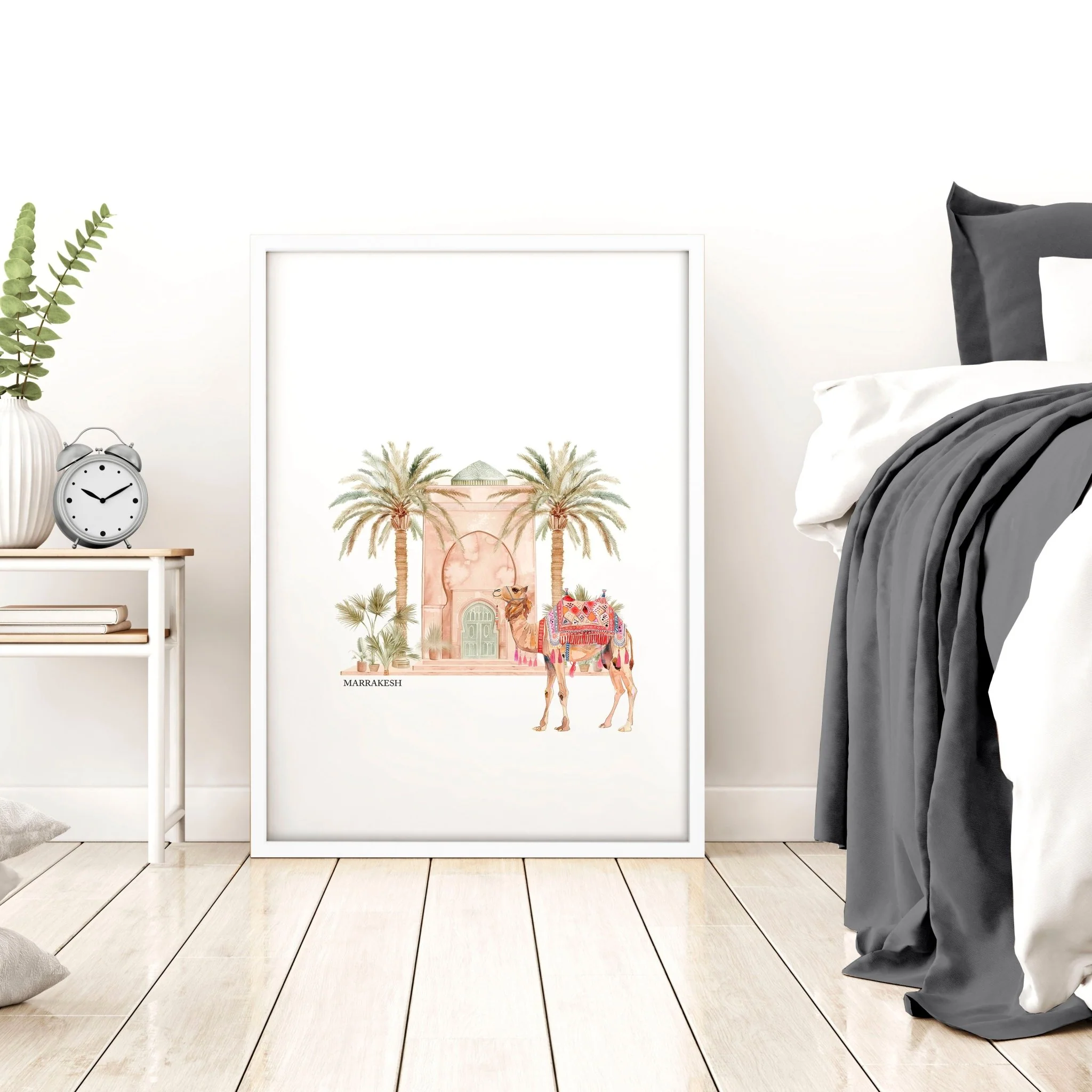 Wall Picture With Frame | Set of 3 Moroccan Wall art Prints - Image 7