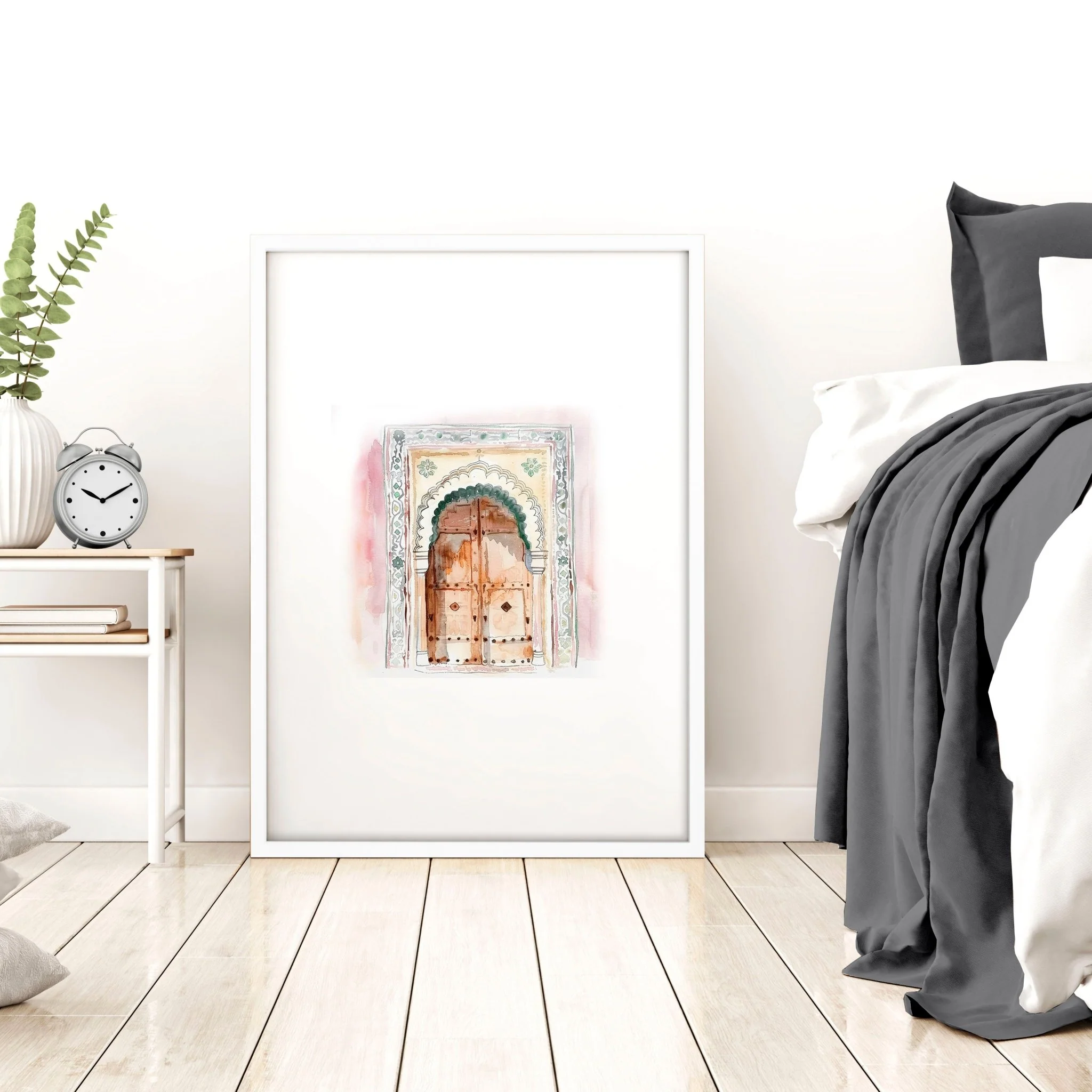 Wall Pictures In Frames | Set of 3 Moroccan Inspired Wall art Prints - Image 7