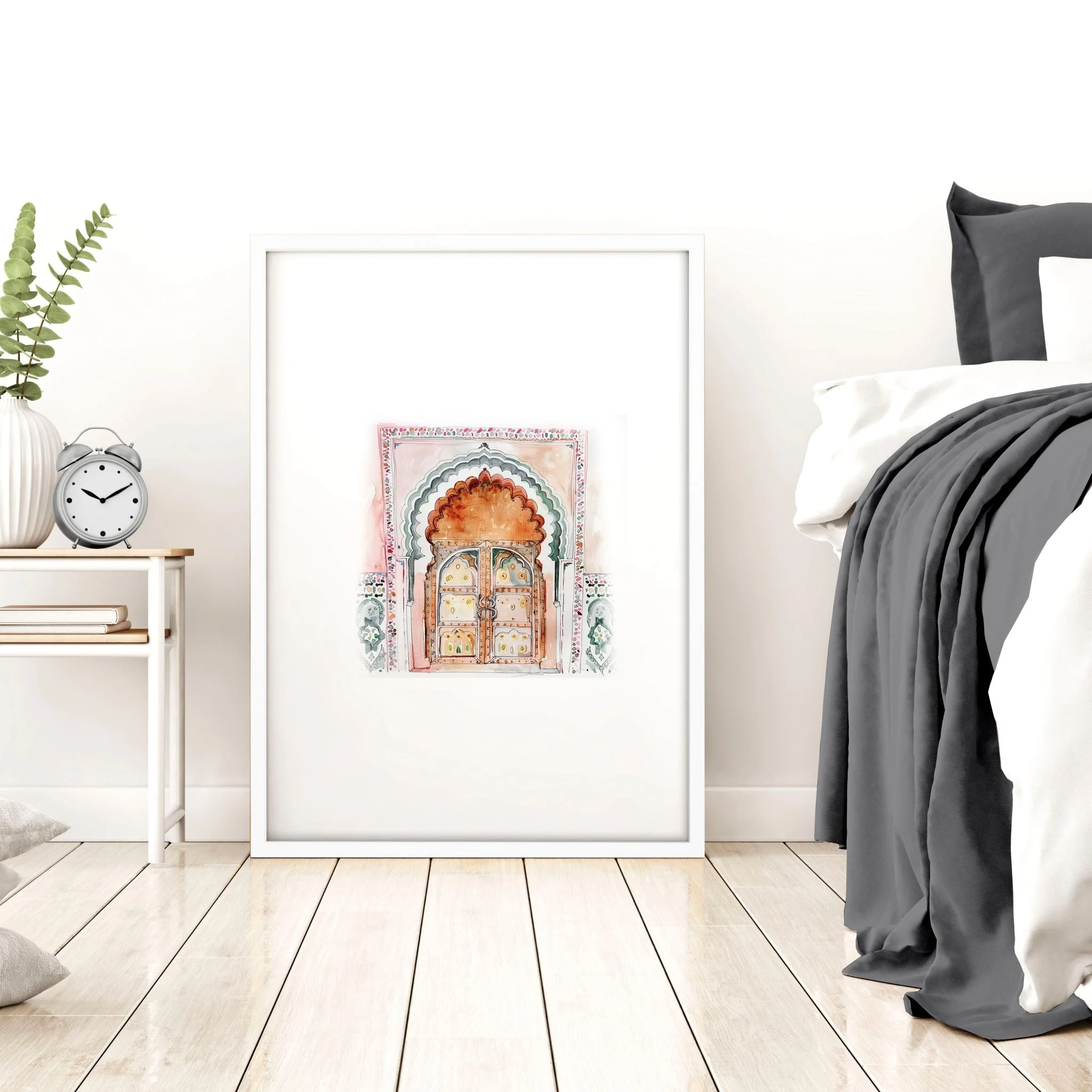 Wall Pictures In Frames | Set of 3 Moroccan Inspired Wall art Prints - Image 9