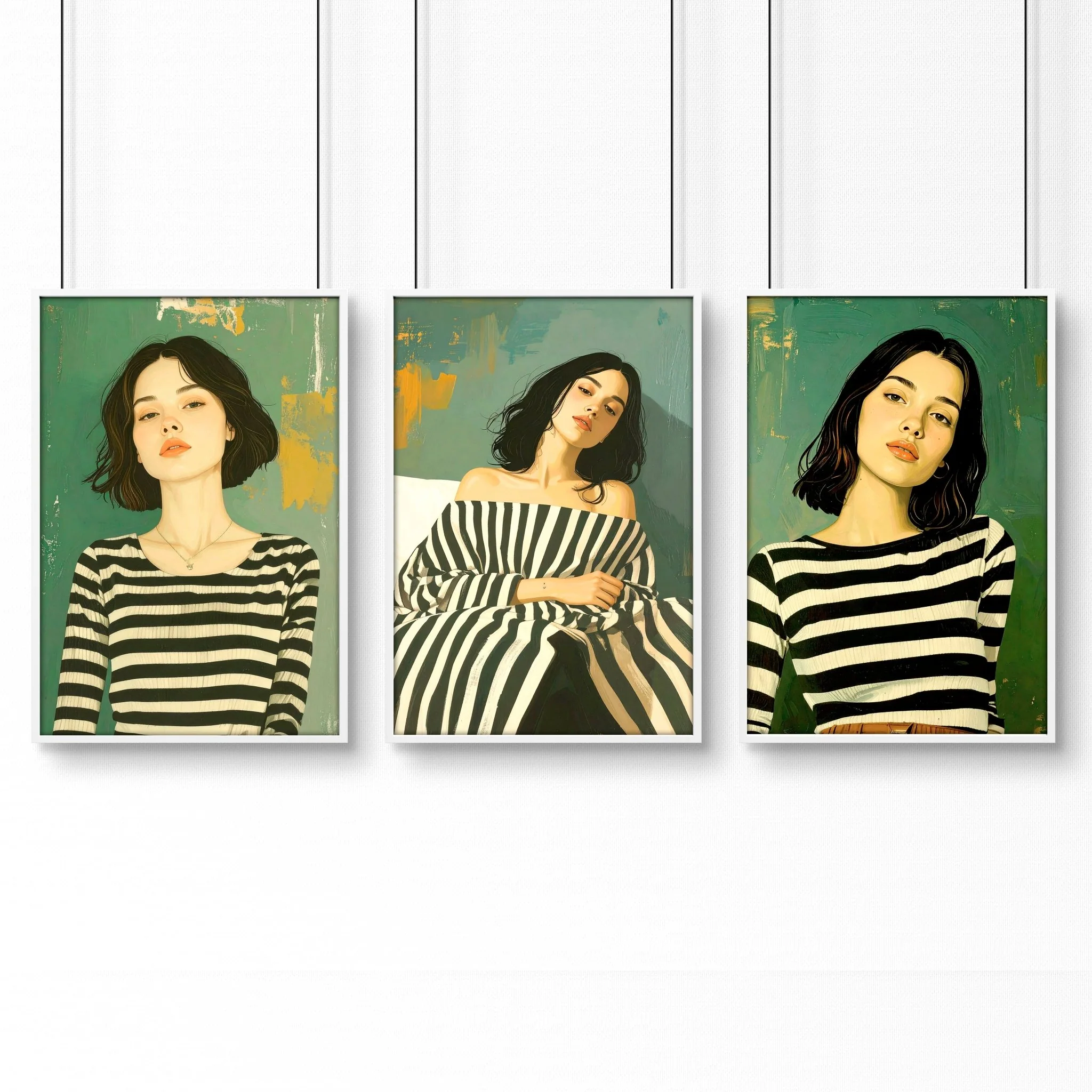 Women Wall Posters For Bedroom | Set of 3 Boho Wall art Prints - Image 12