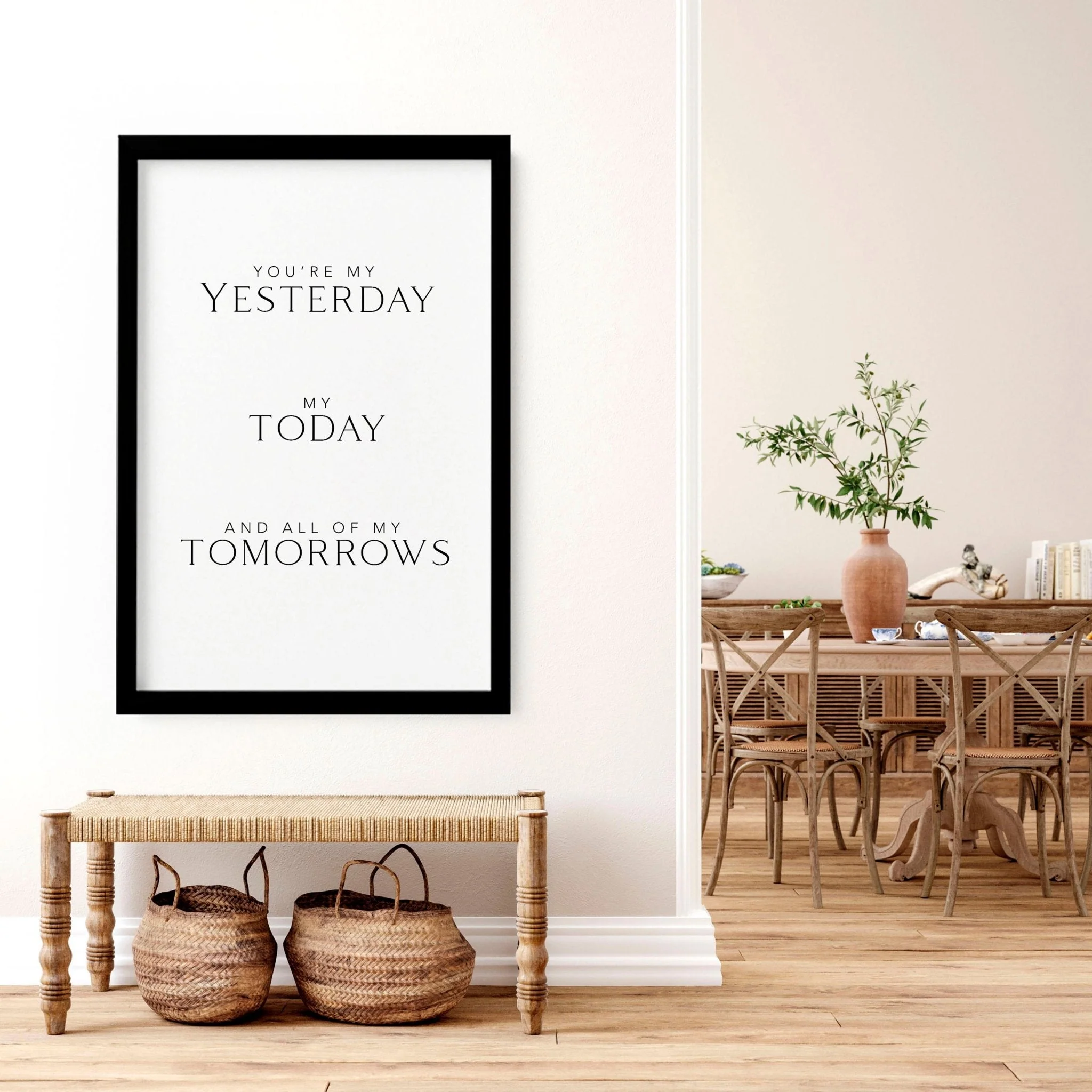 You will forever be my always wall art print - Image 10