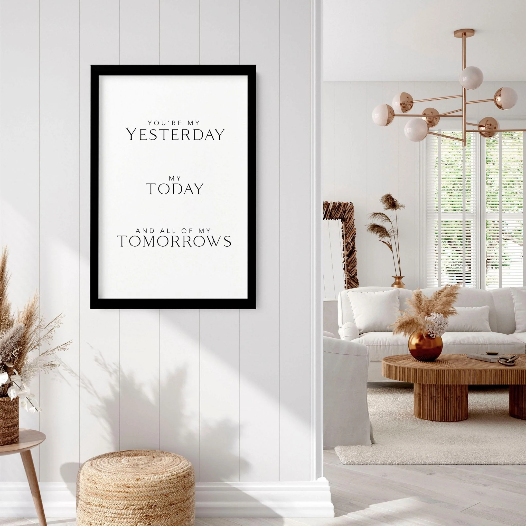 You will forever be my always wall art print - Image 9