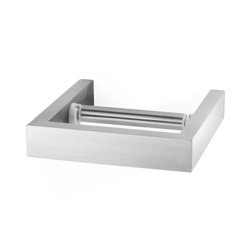 Linea Brushed Stainless Steel Toilet Roll Holder 40386 - Image 2