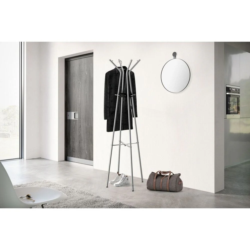 Morma Premium Black Wall Mirror - Contemporary 50cm Design - Image 3